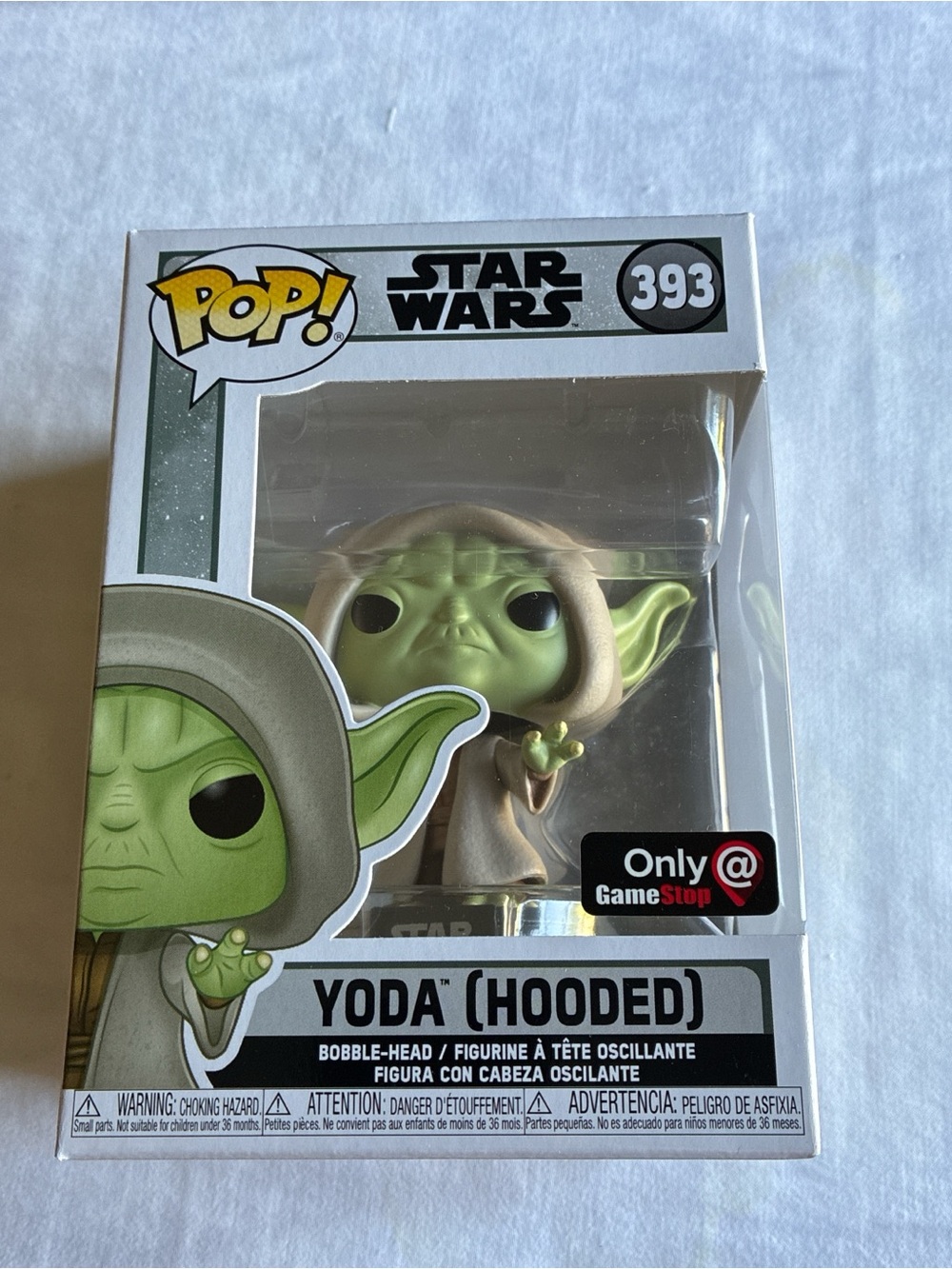 Funko Pop! Star Wars Yoda (Hooded) Green
